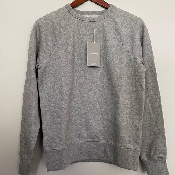 Everlane The French Terry Crew Neck Sweater - Picture 9 of 9